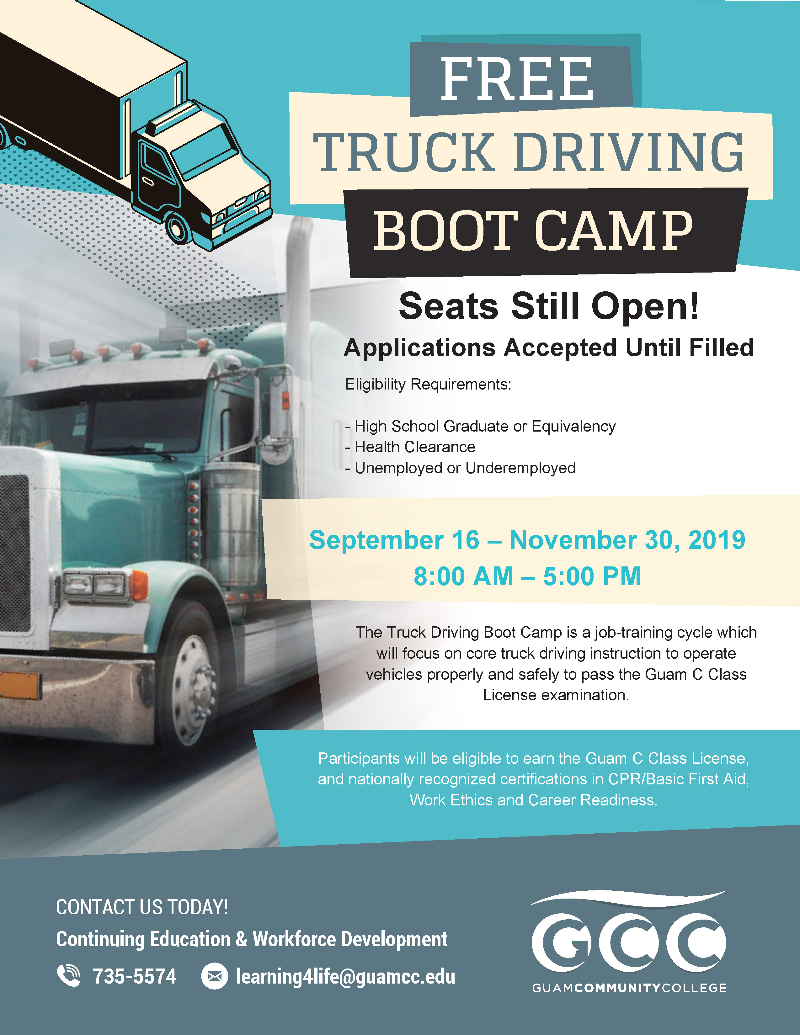 Truck Driving Boot Camp